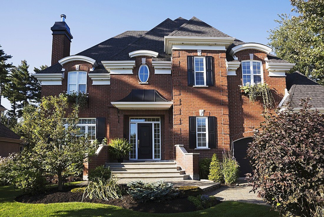 Exterior of a large house