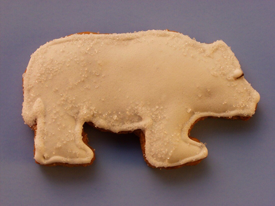 Gingerbread polar bear
