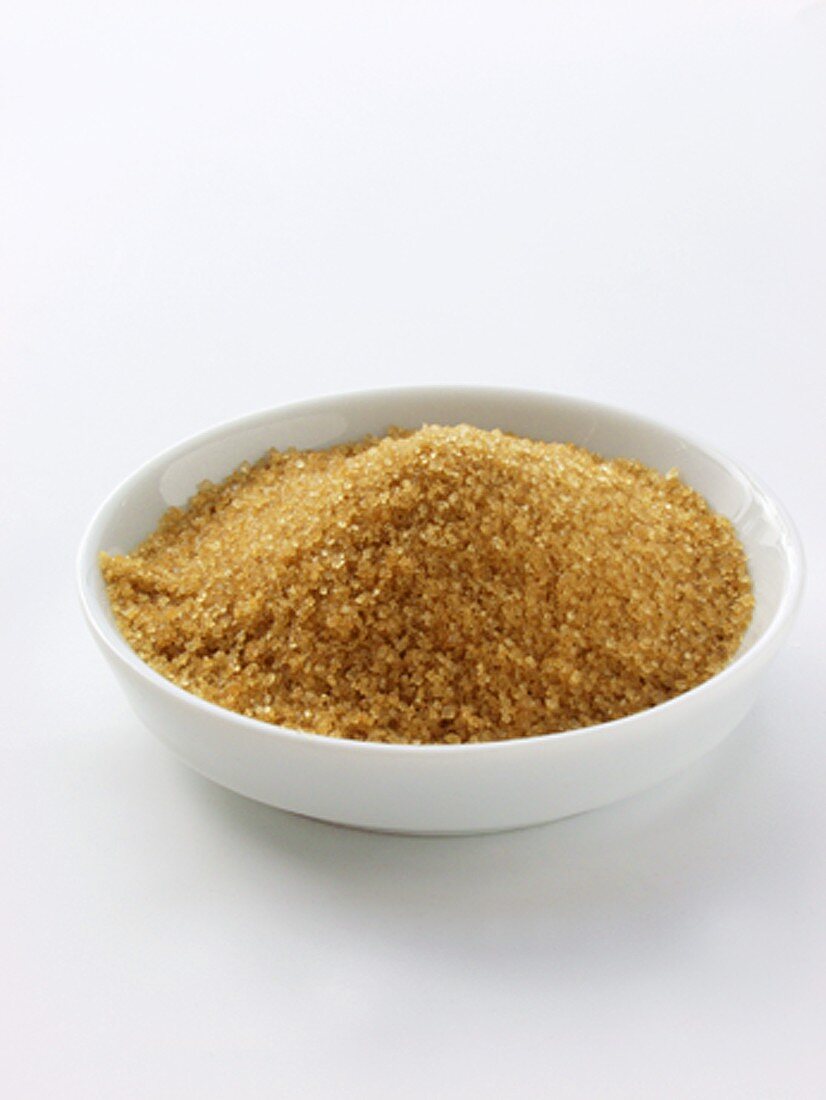 Brown sugar in bowl