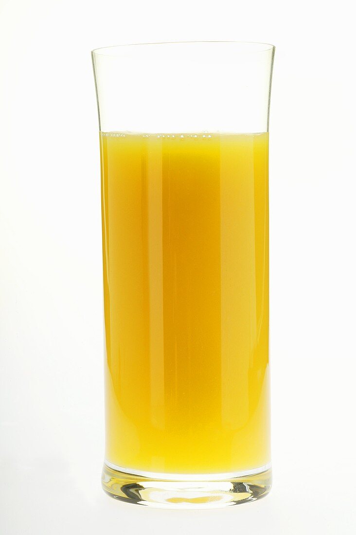 Orange juice in glass