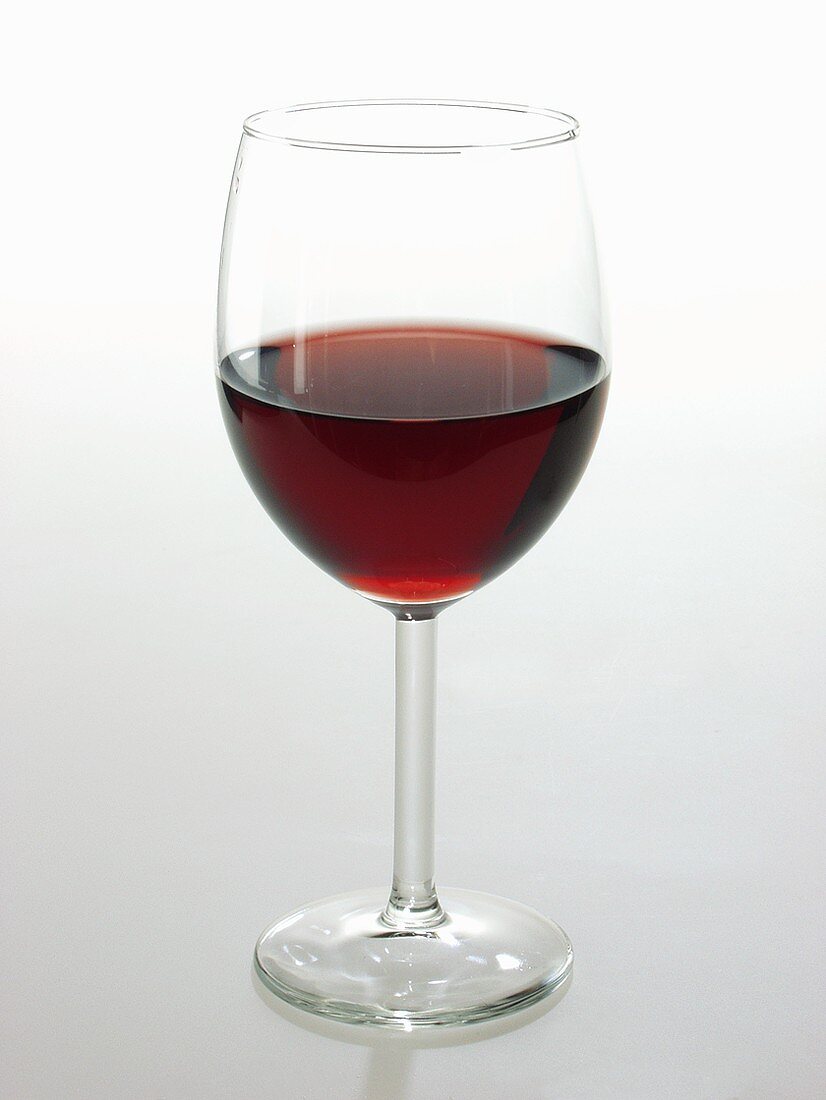 Ein Glas Rotwein