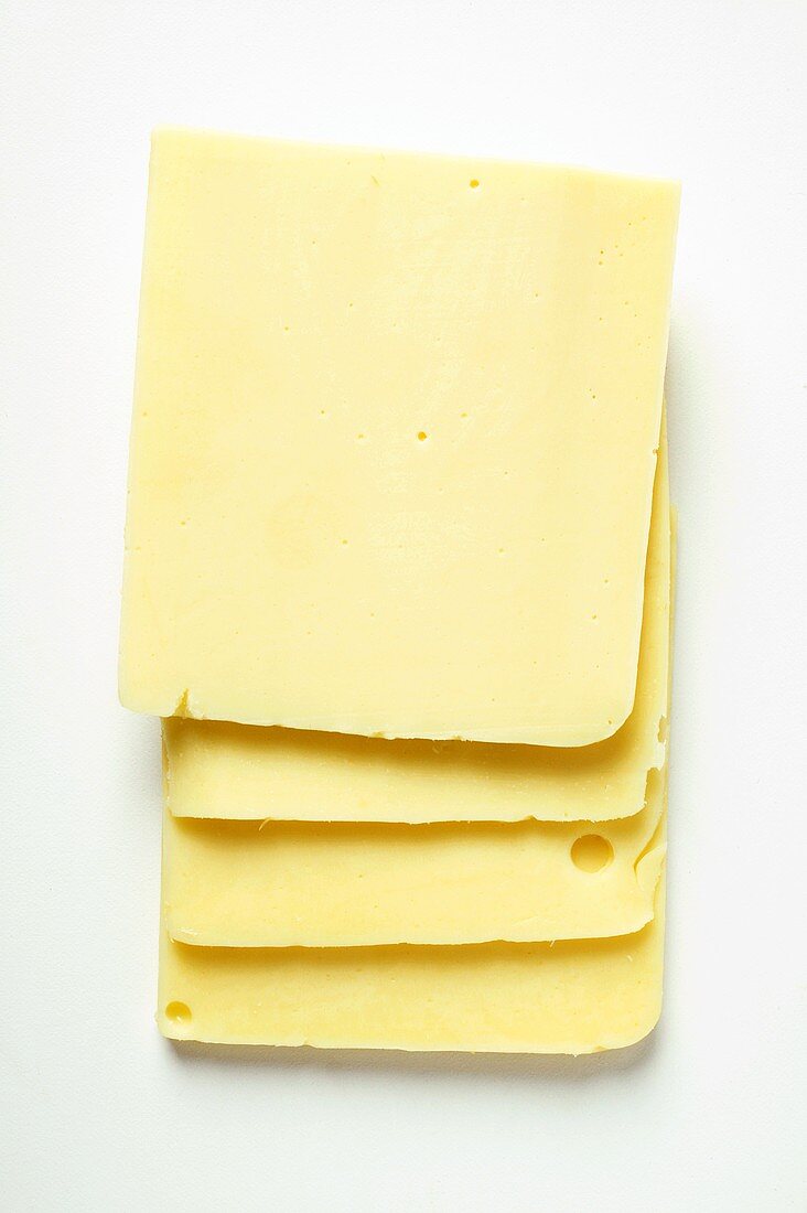A few slices of American cheese