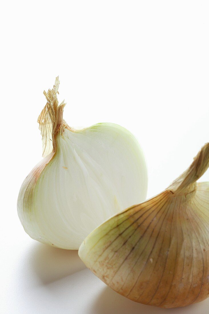 Fresh onion, halved