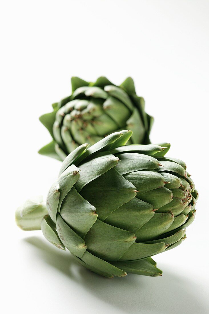 Green artichokes