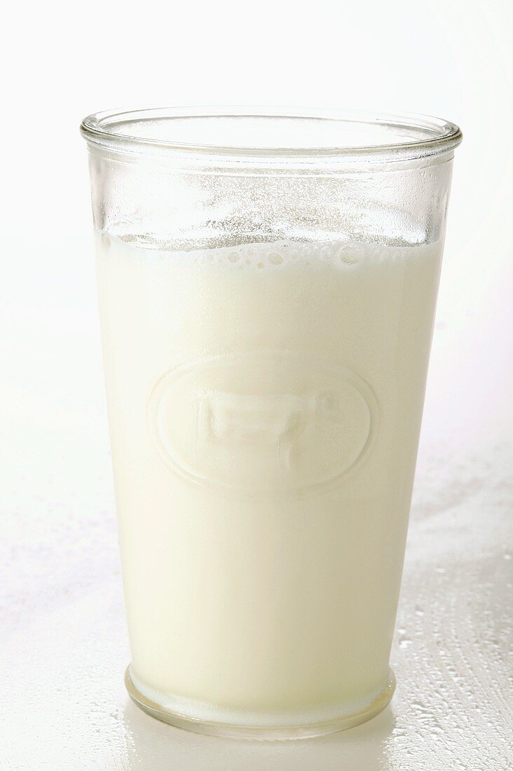 Fresh milk in glass