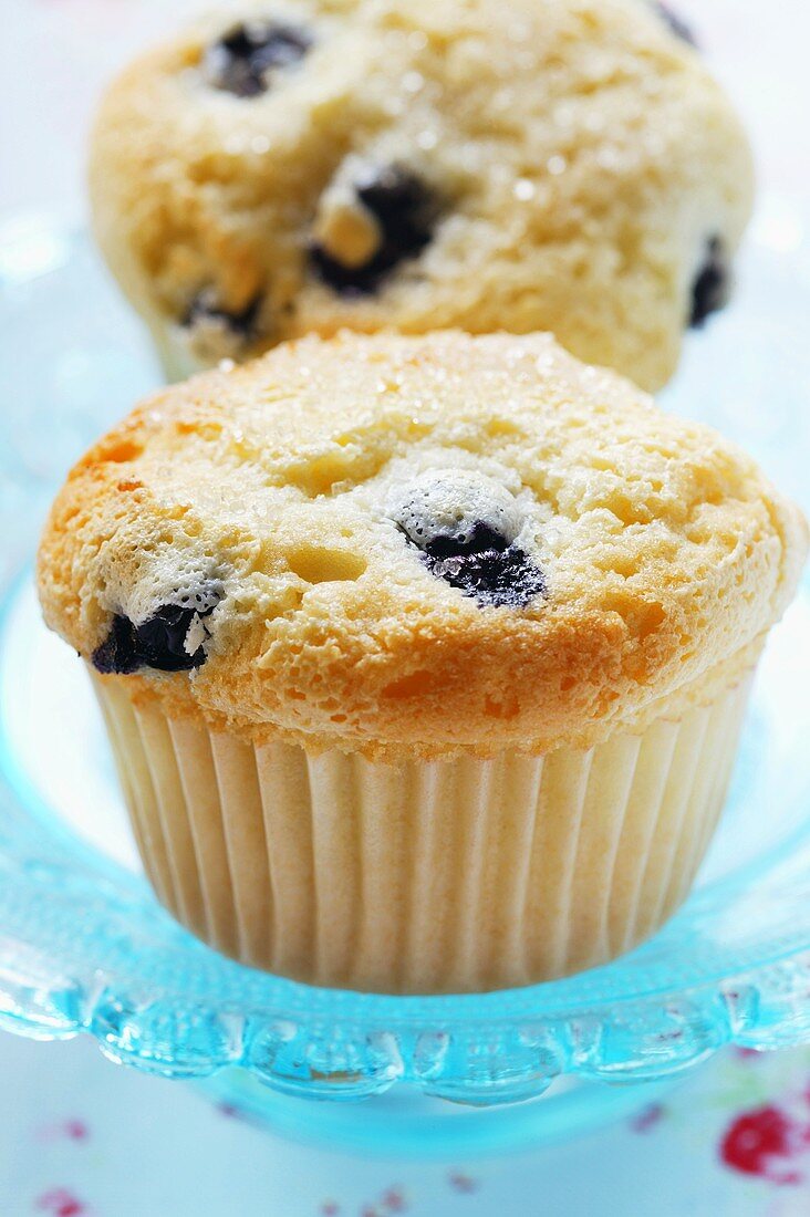 Blueberry muffins