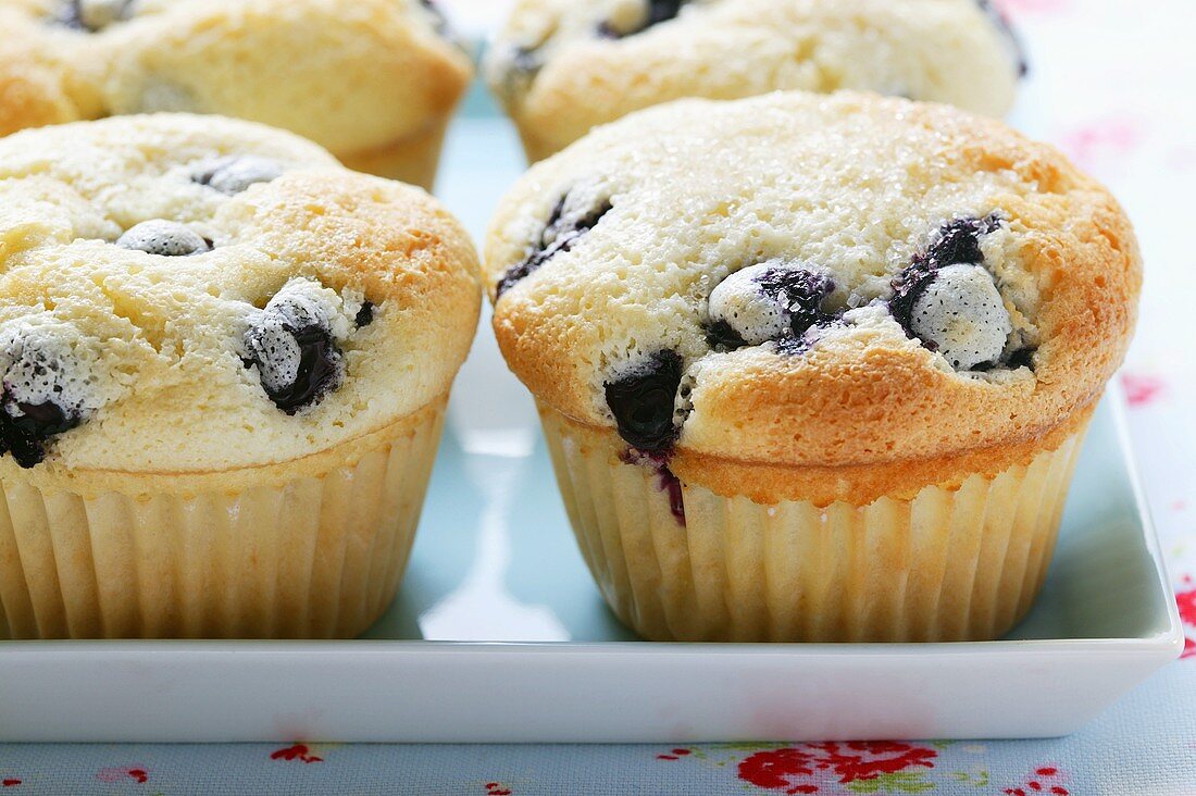 Blueberry muffins