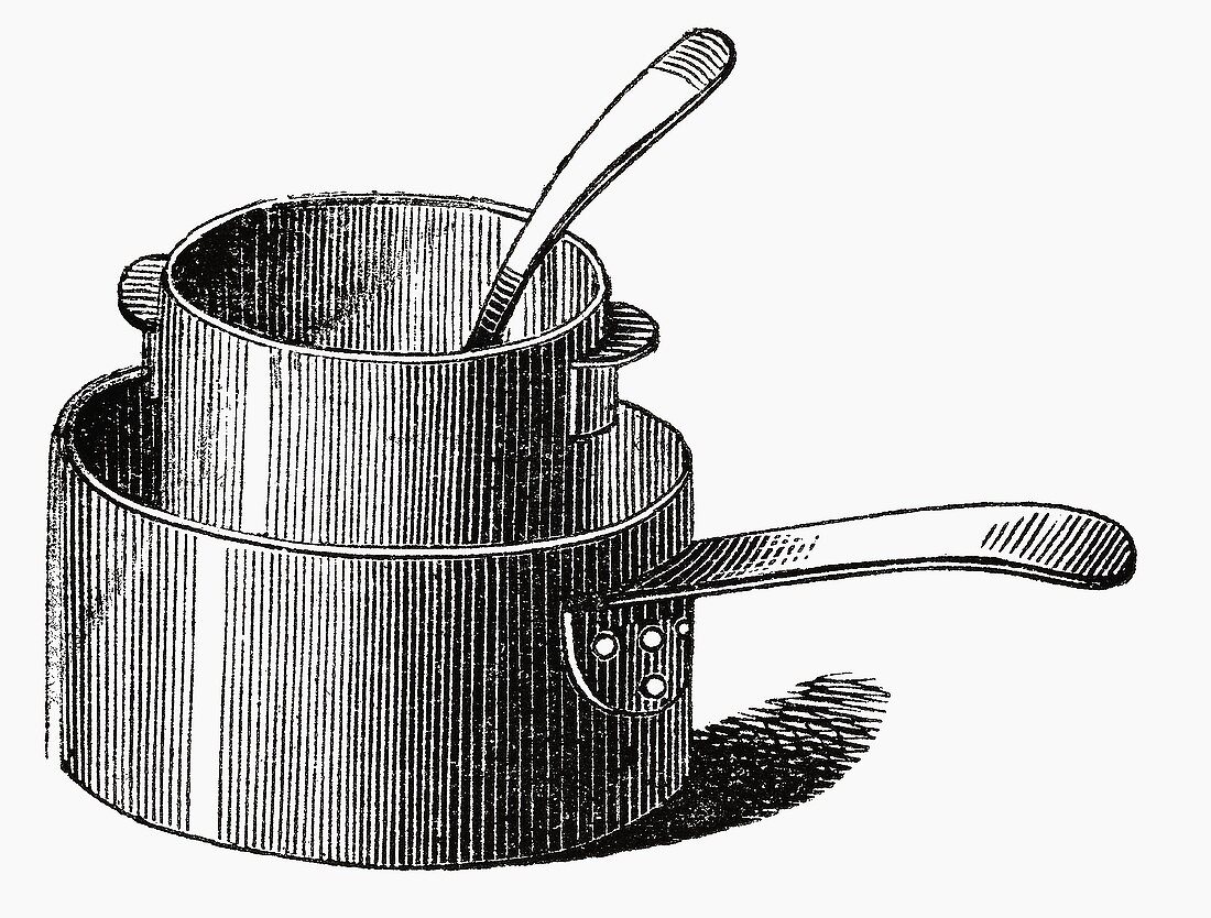 Two pans (Illustration)