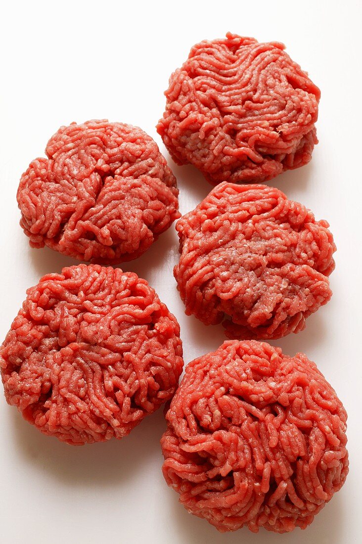 Raw rissoles