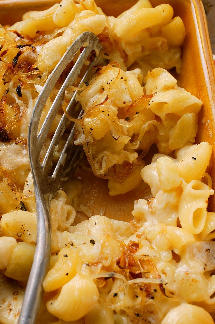 Aelpler Magroone: macaroni and potato dish from Switzerland