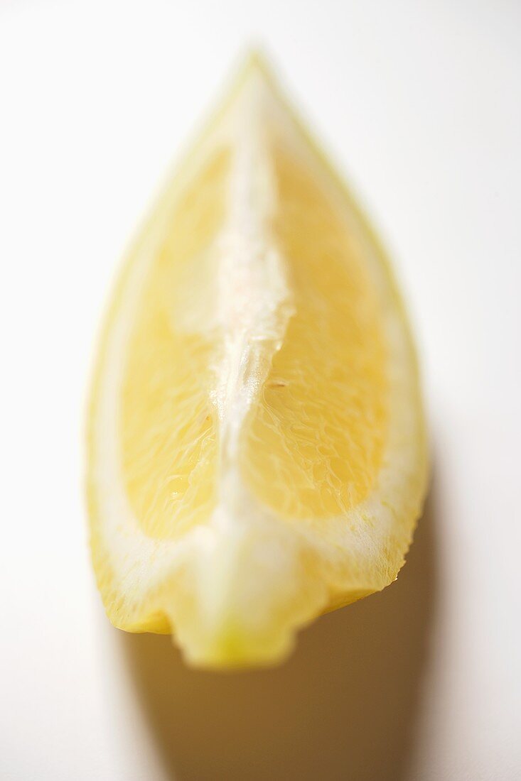 Wedge of lemon
