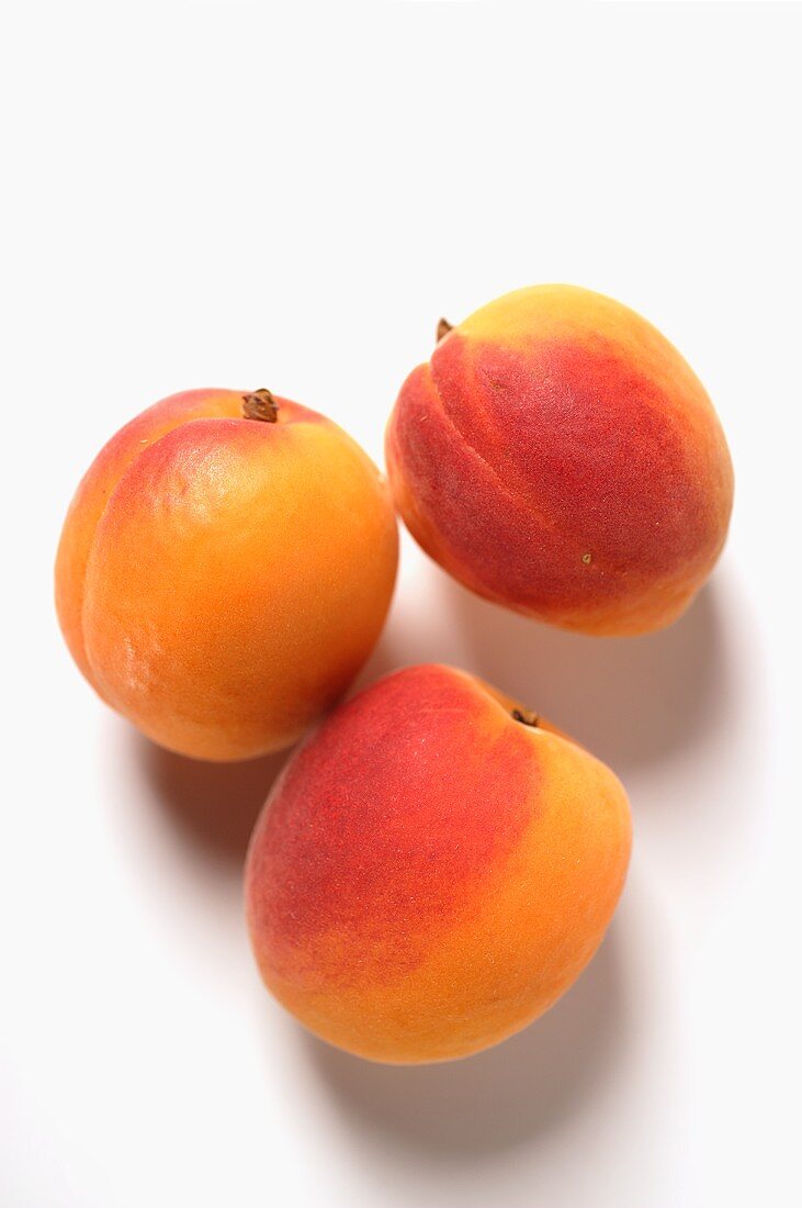 Three apricots