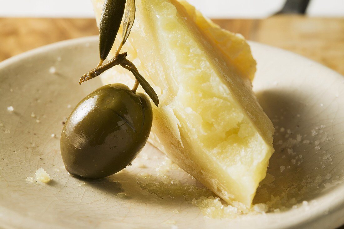 Olive and Parmesan
