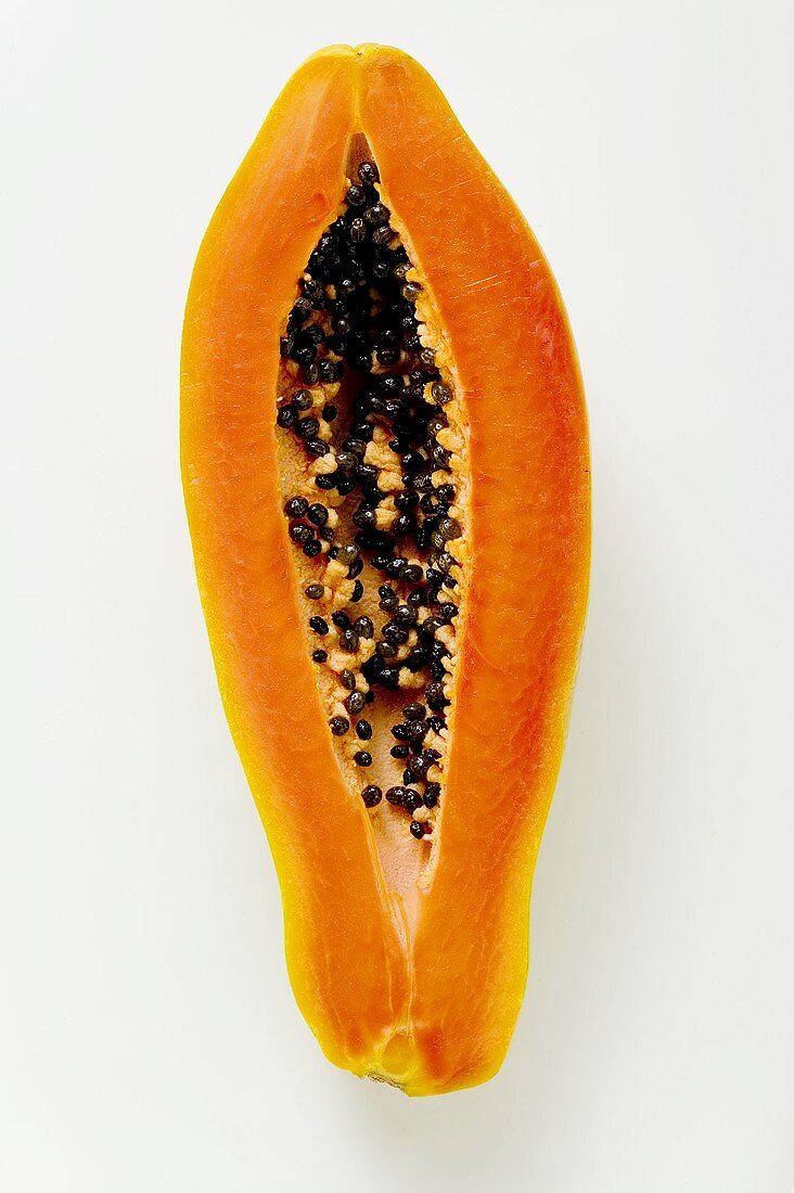 Halbe Papaya