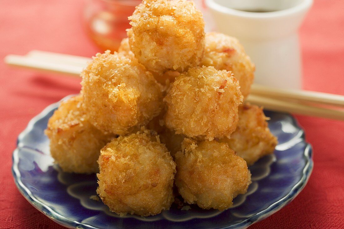 Breaded shrimp balls (Asia)