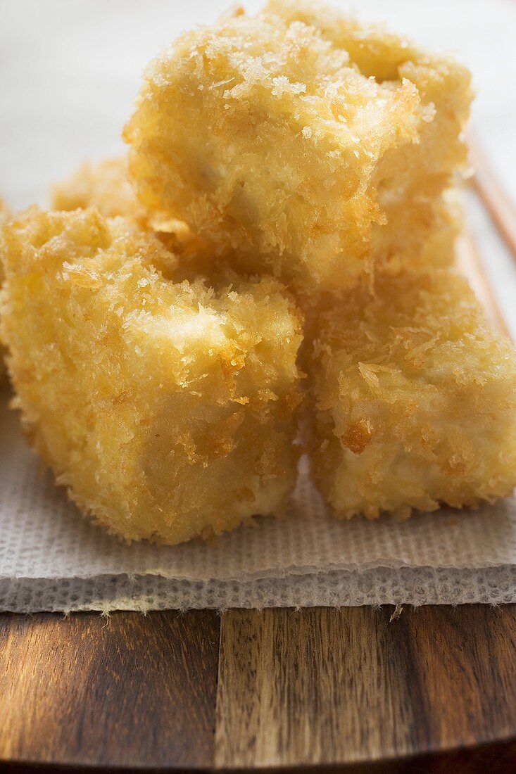 Breaded tofu cubes (Asia)