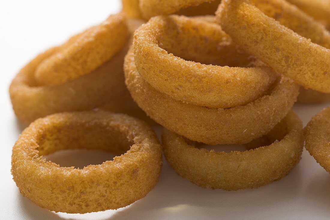 Deep-fried onion rings