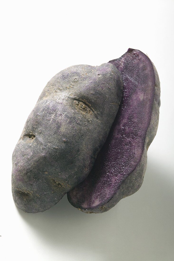 Truffle potato, halved