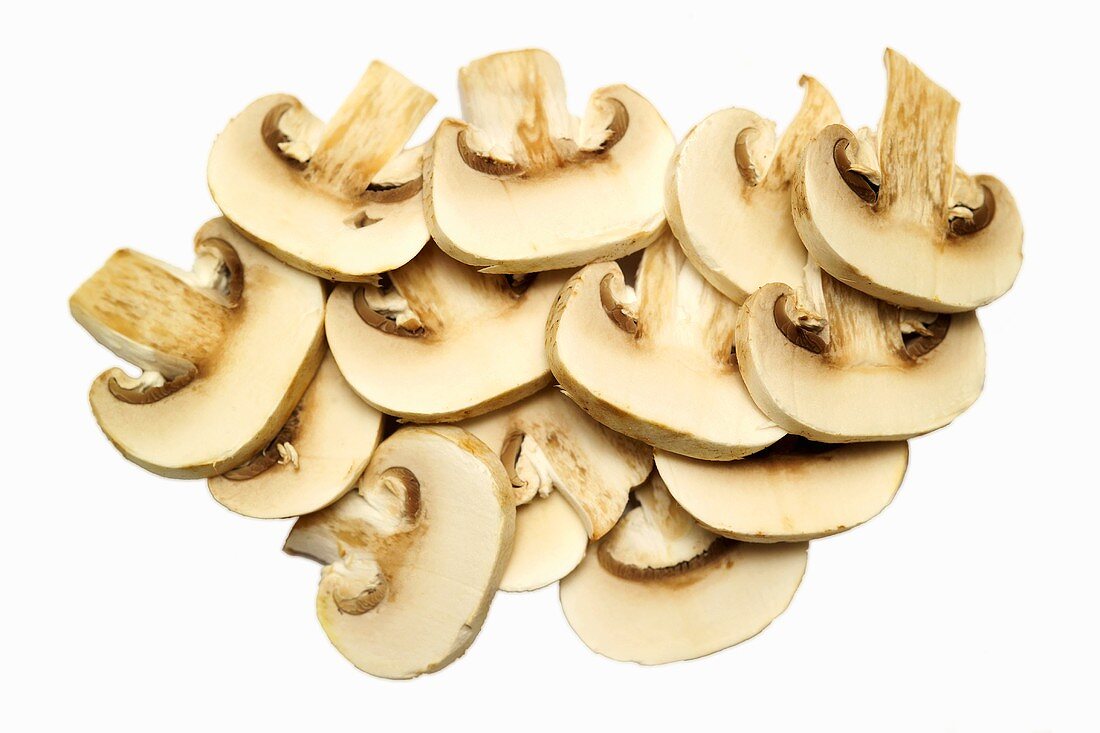 Button mushrooms, sliced