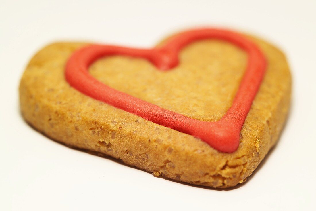 Shortbread Cookie zum Valentinstag