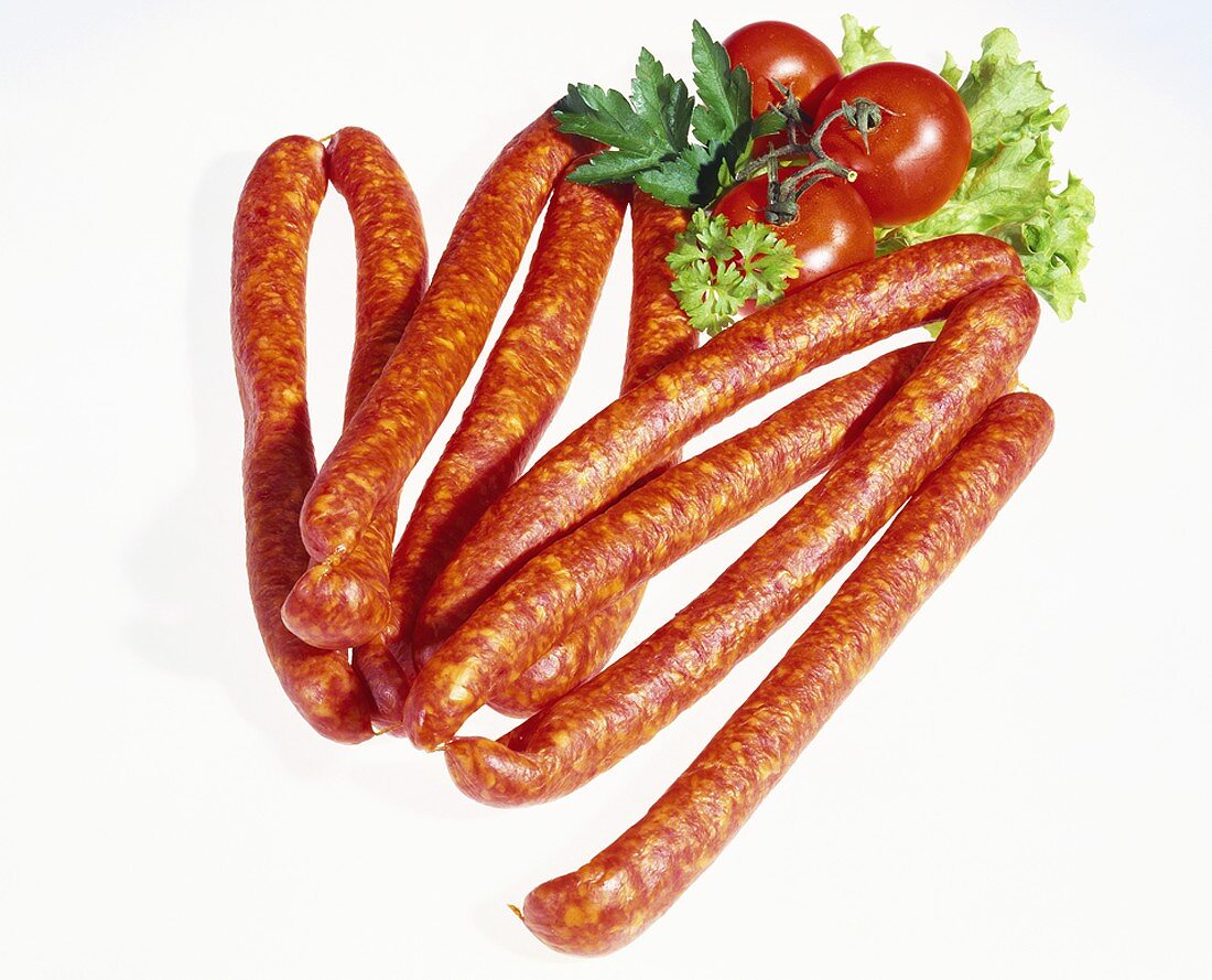 Knackwursts (smoked sausages)
