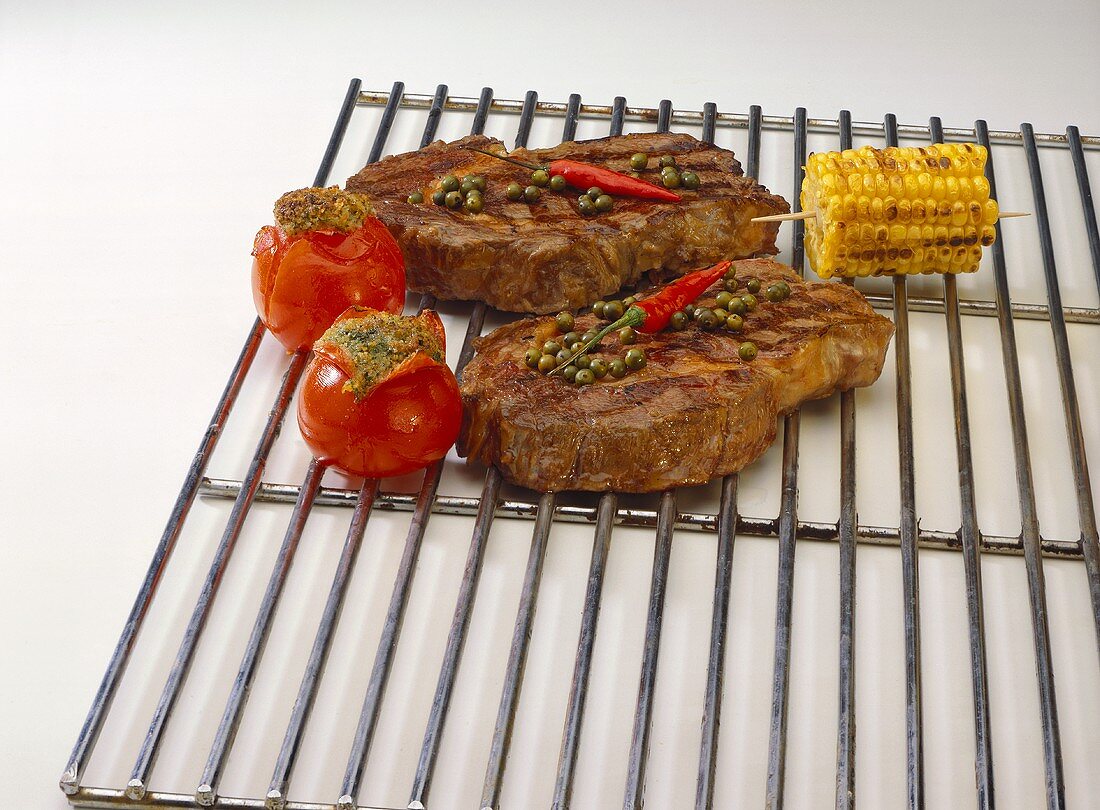 Grilled Pork Cutlets