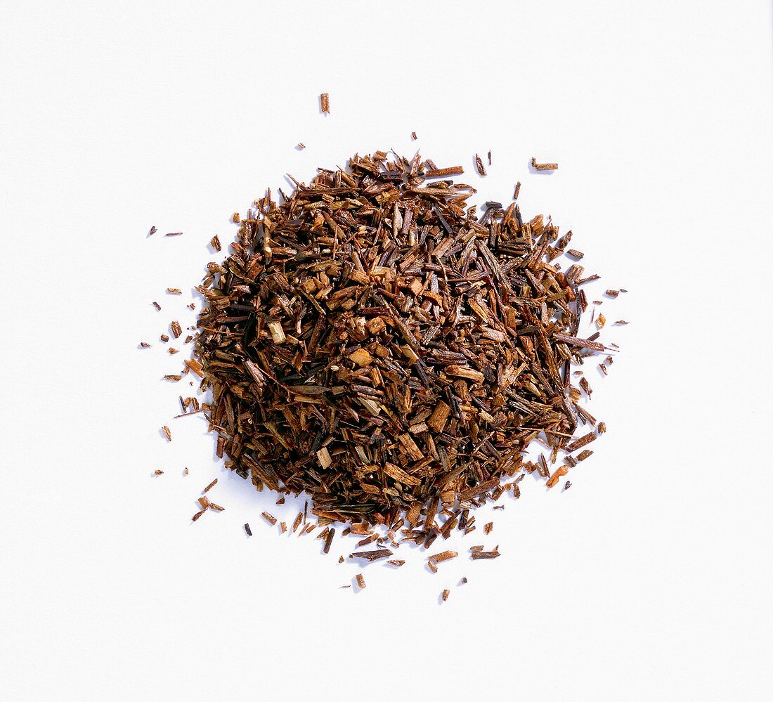 A heap of rooibos tea