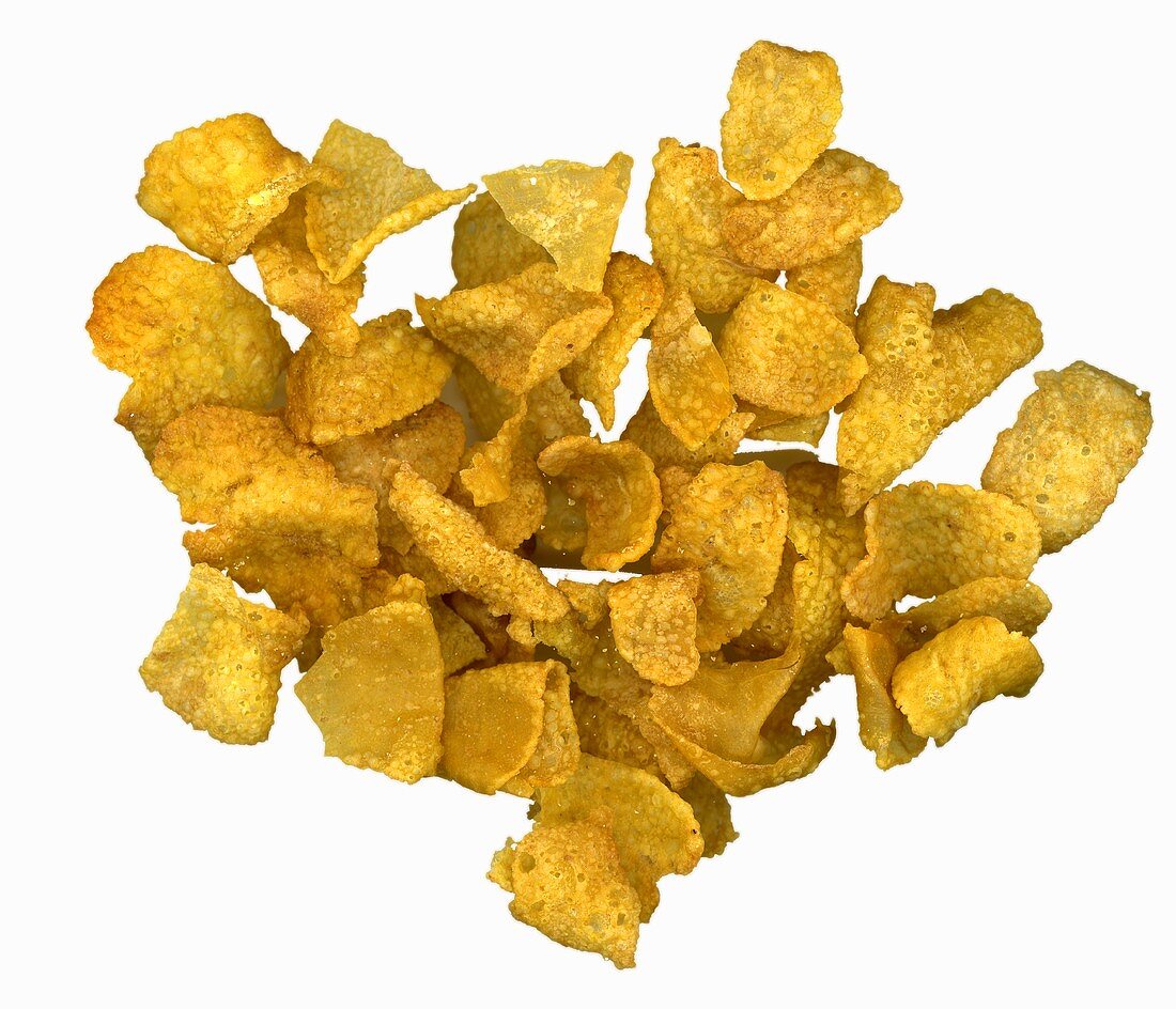 A heap of cornflakes