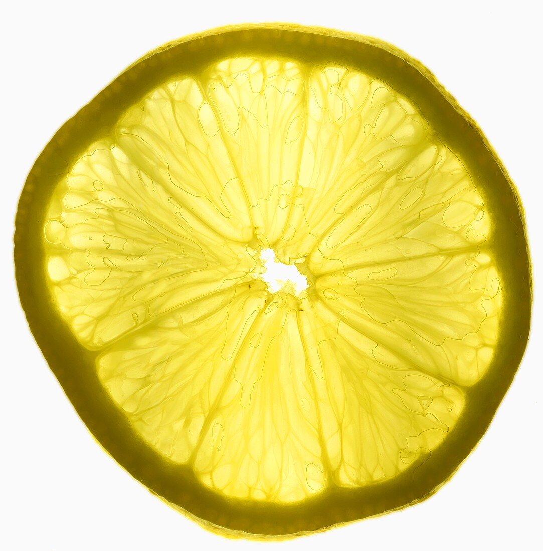 A slice of lemon