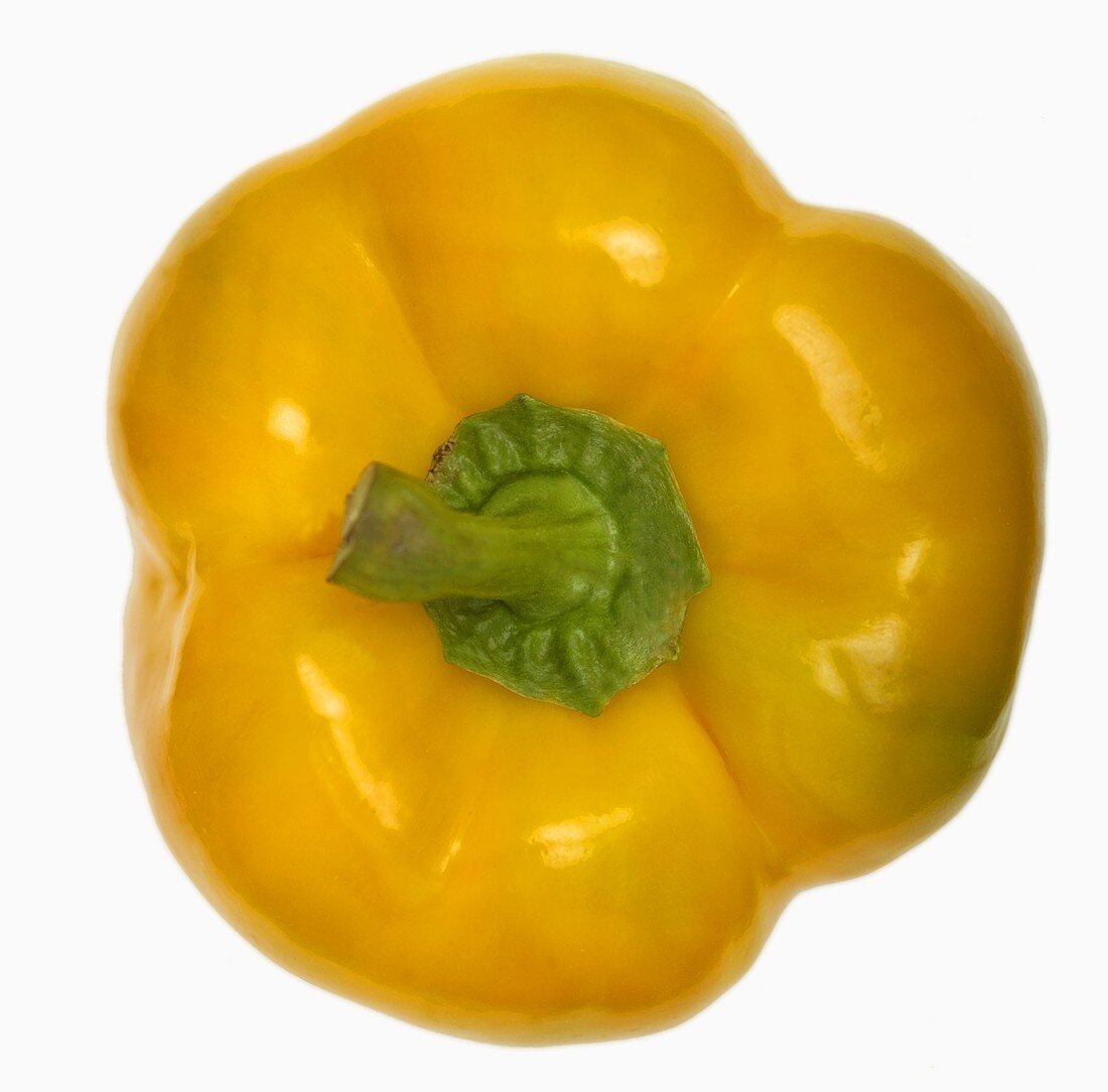 A yellow pepper