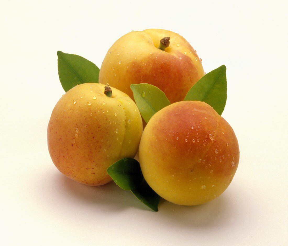 Three peaches