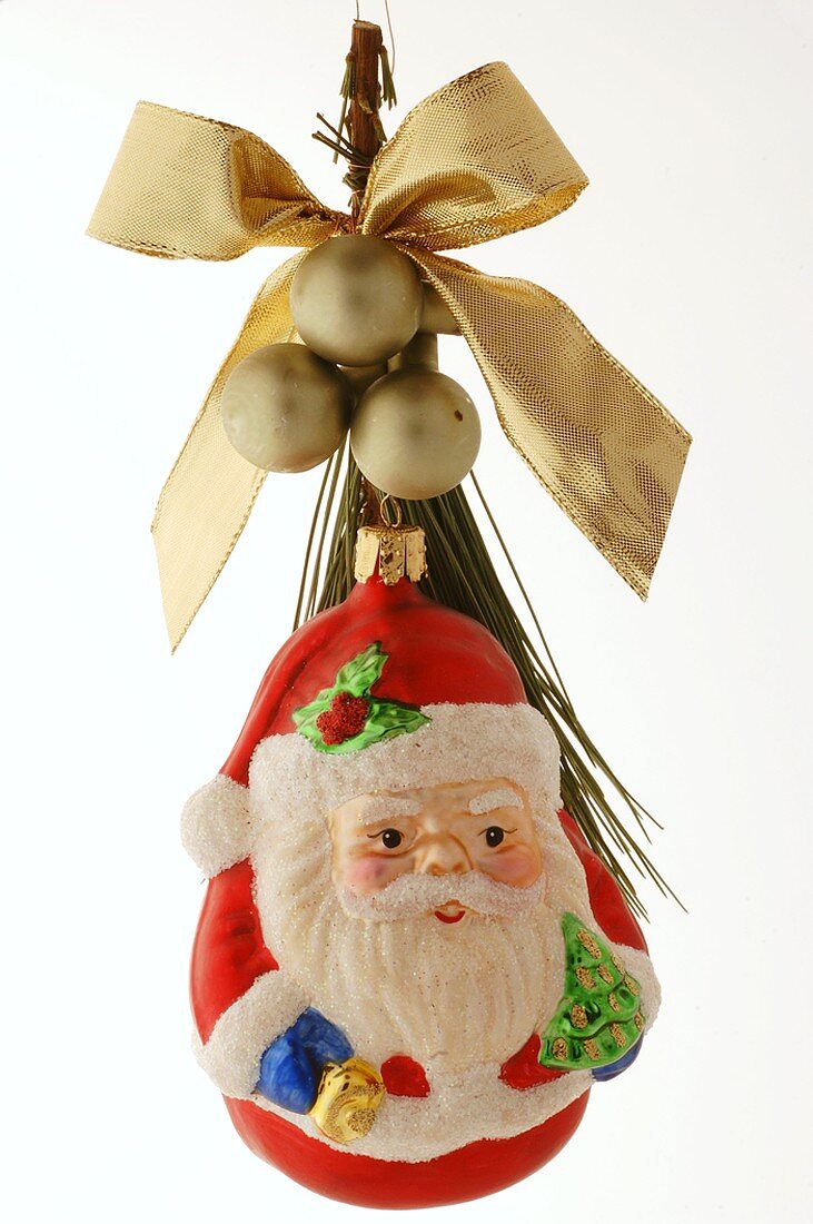 Father Christmas tree ornament