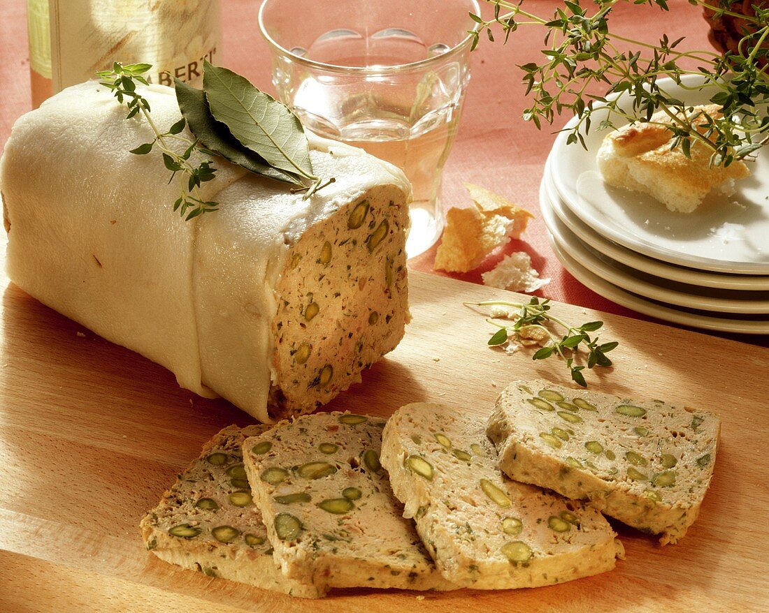 Poultry Terrine with Pistachios