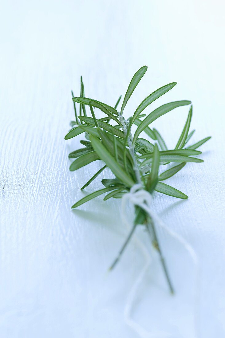 A bunch of fresh rosemary