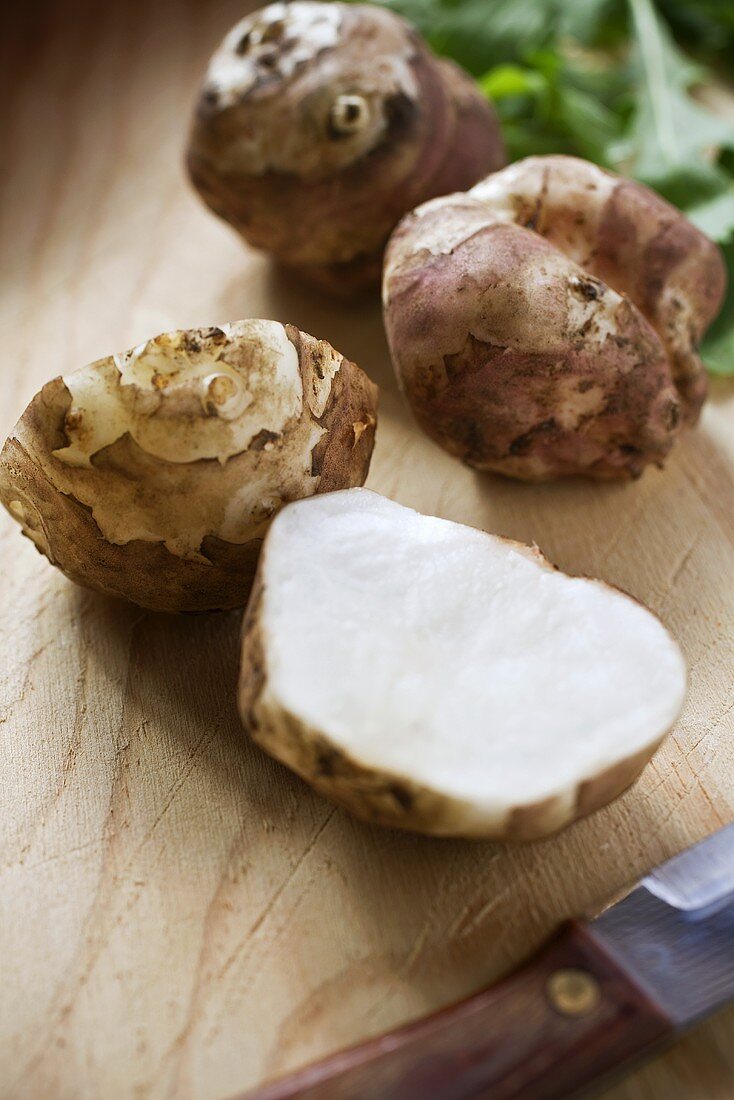 Fresh Jerusalem artichokes