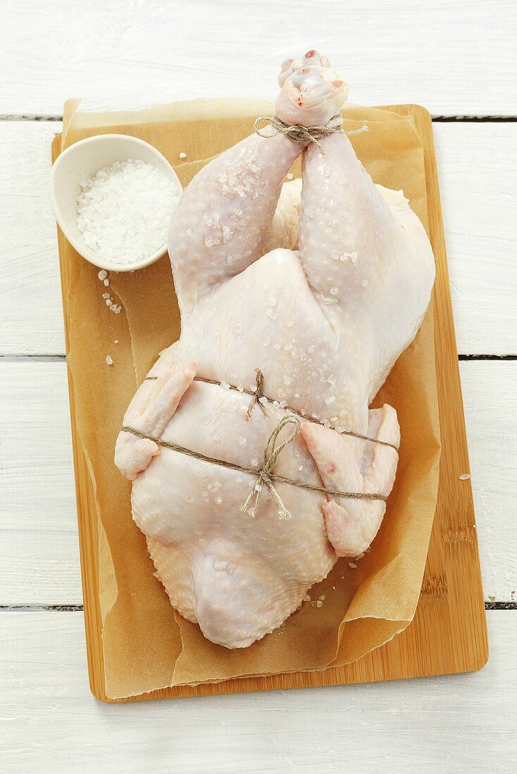 Ready-to-roast chicken