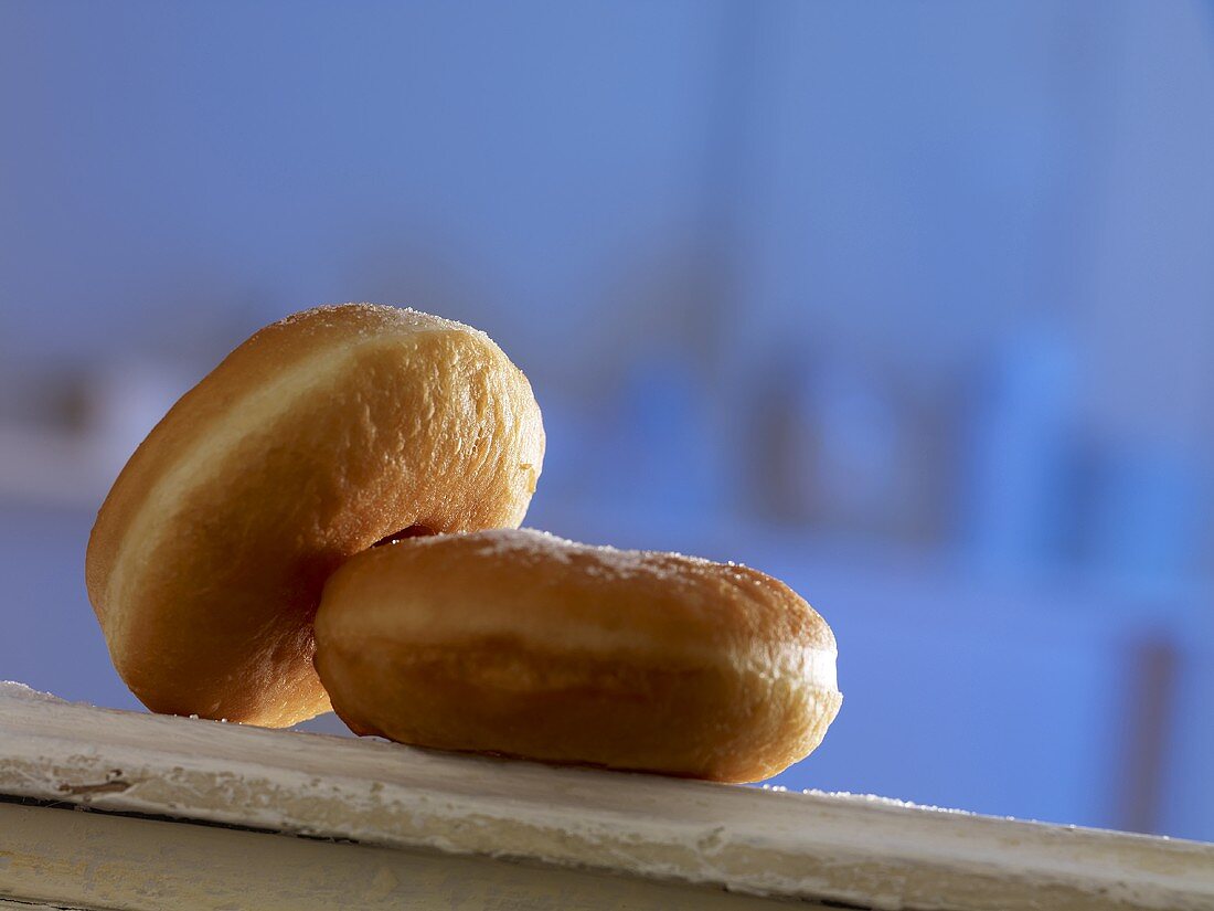 Two doughnuts