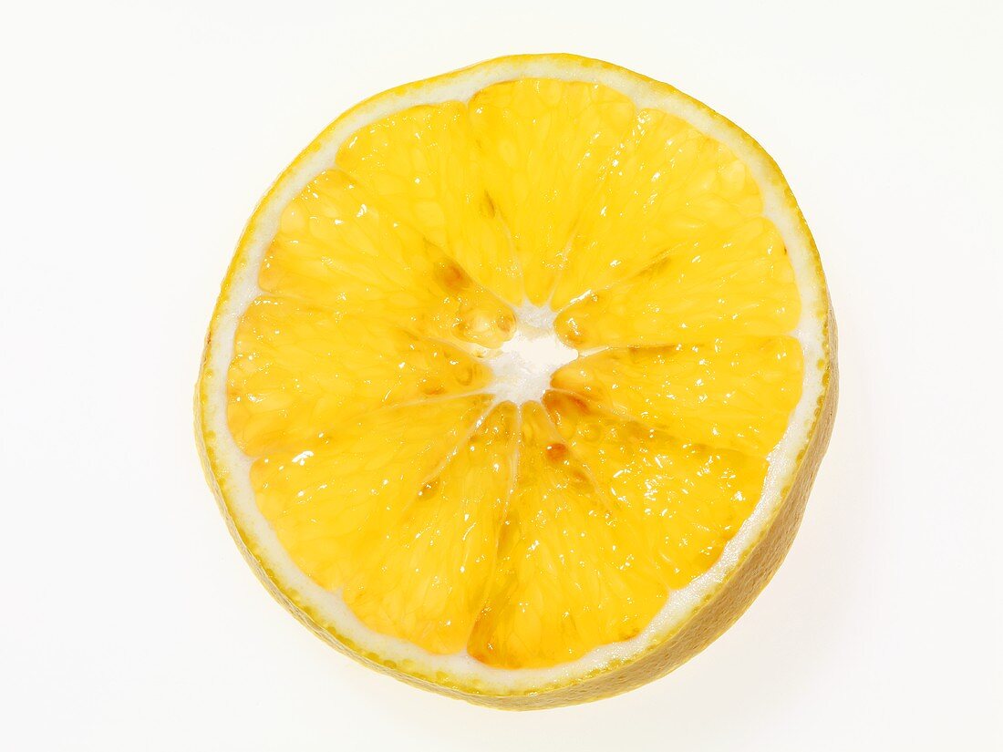 A slice of blood orange (seen from above)