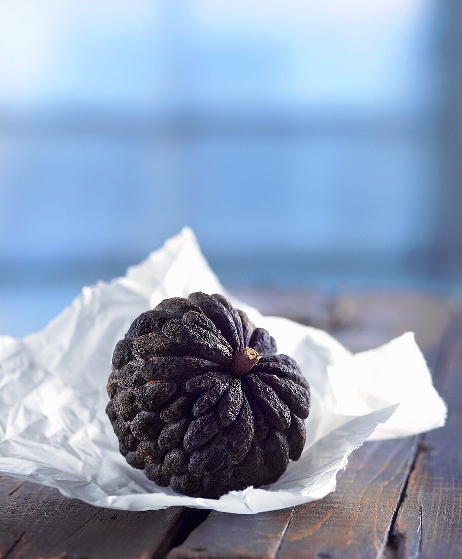 A Sugar Apple (Sweetsop); On Paper