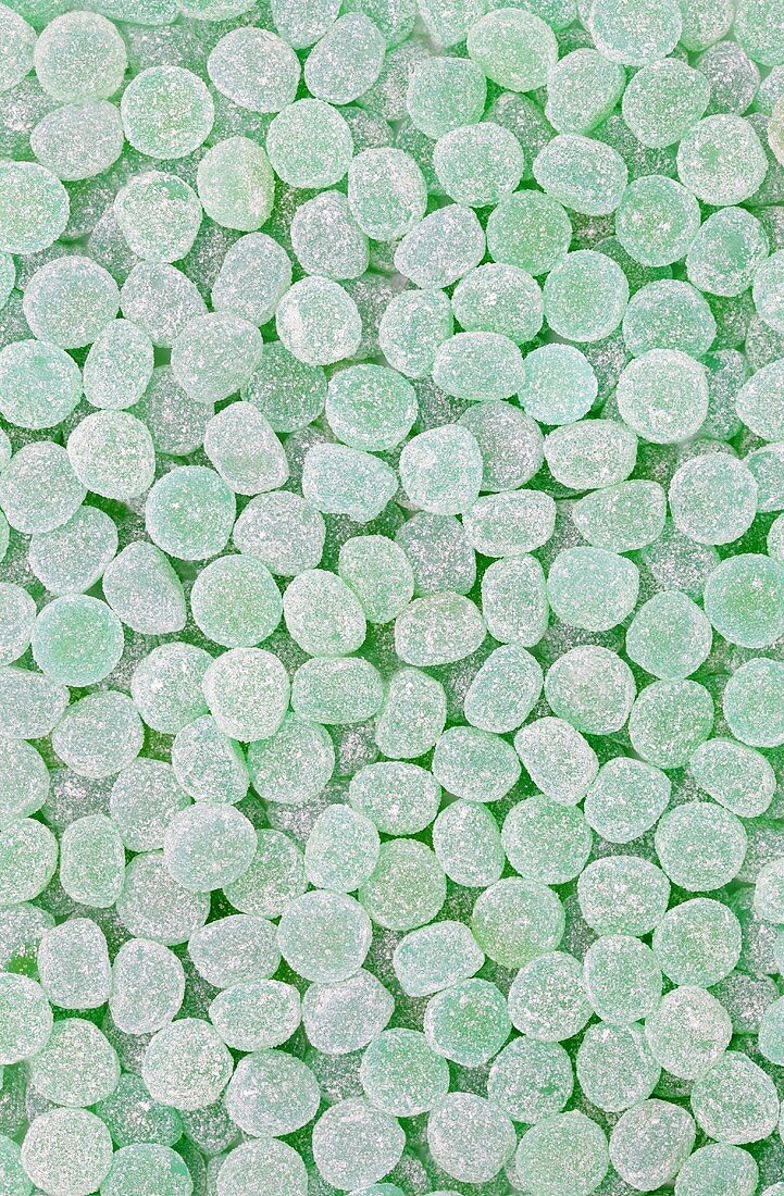 Green jelly tots