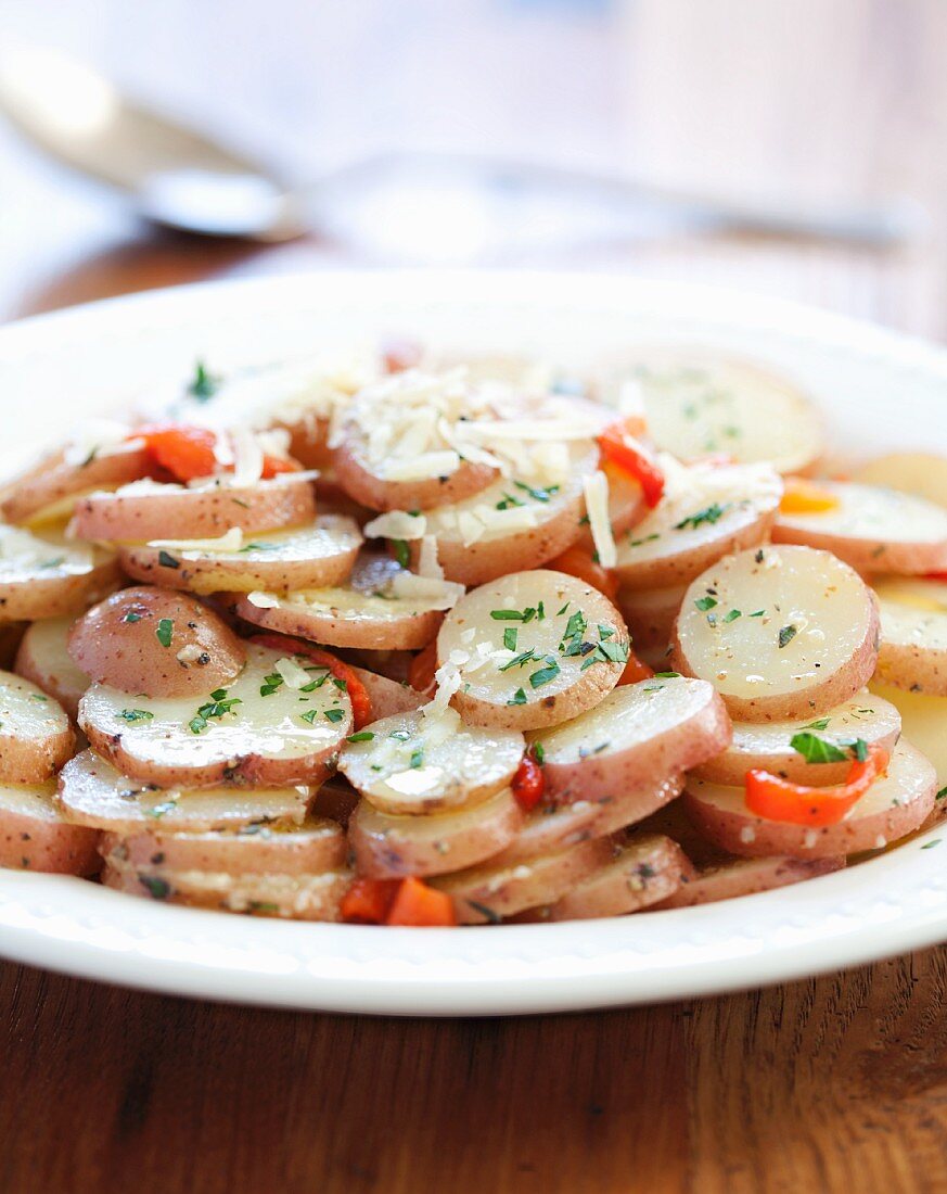 Insalata di patate (Kartoffelsalat, Italien)