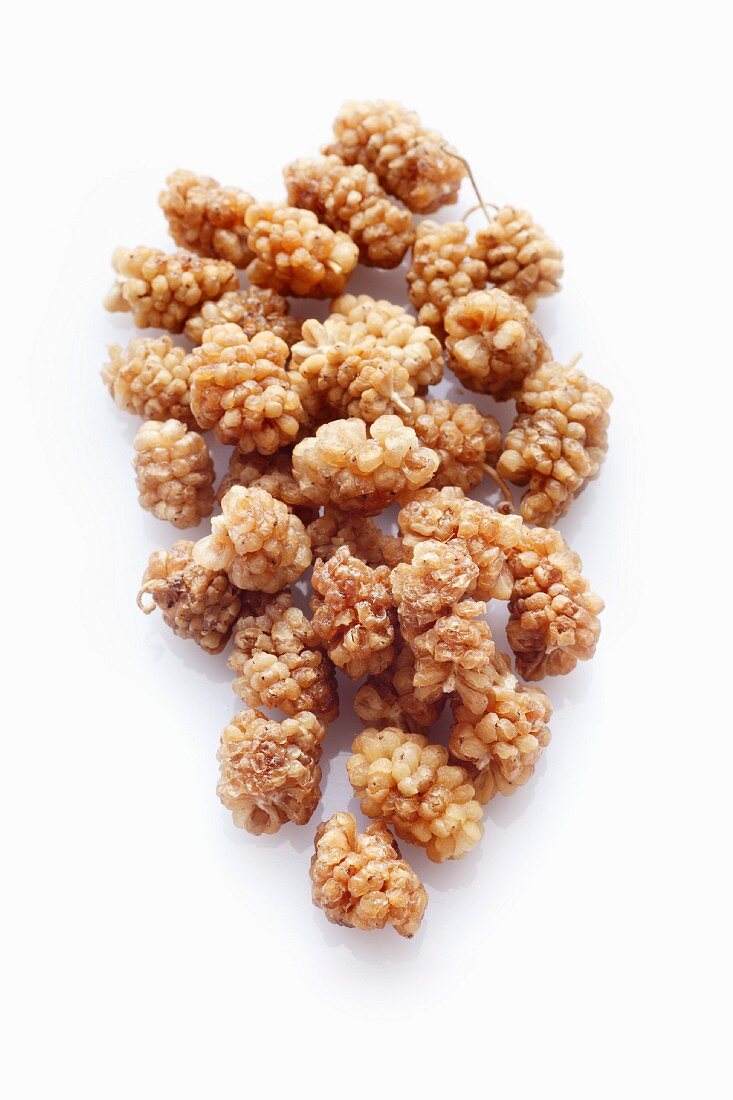 Dried white mulberries