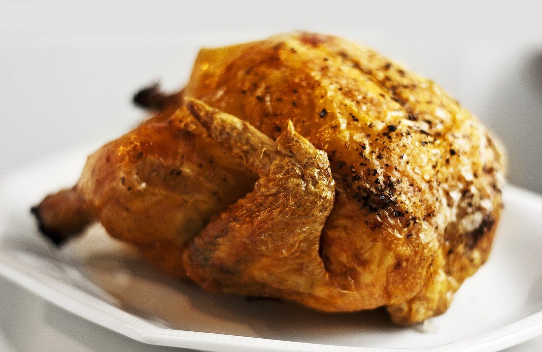 A grilled chicken