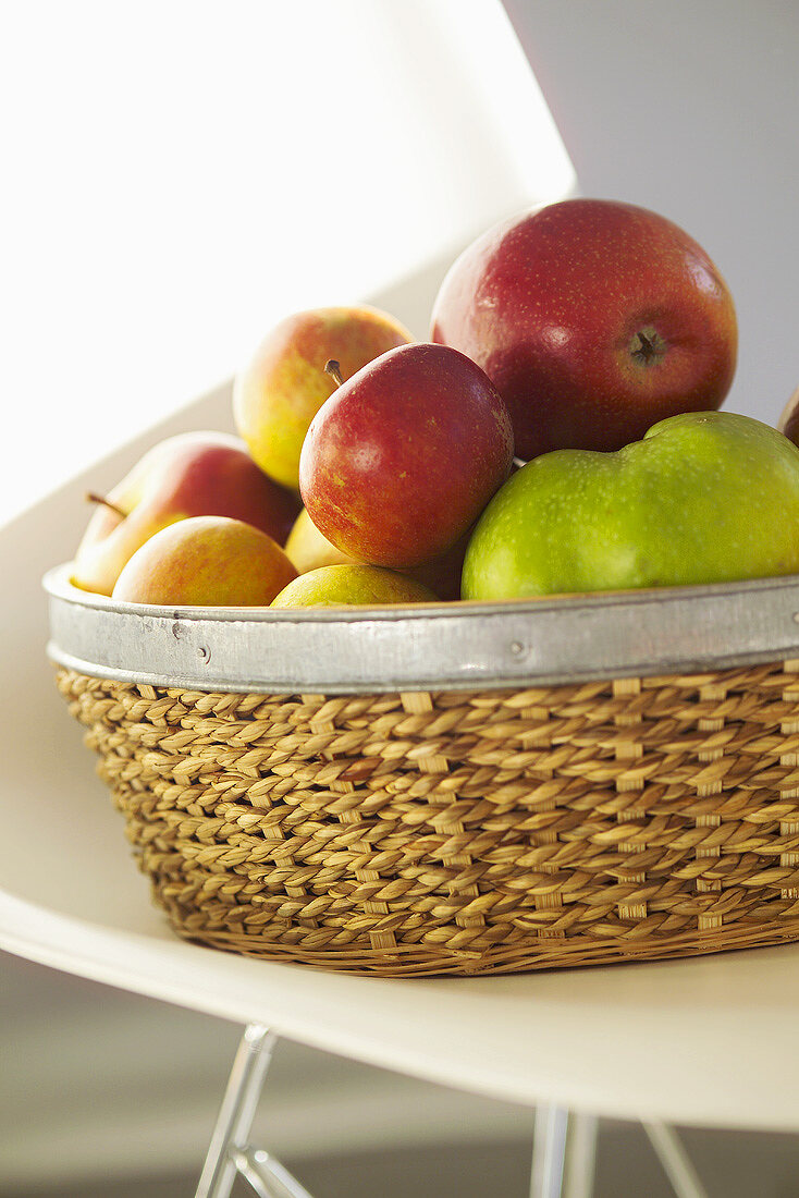 A basket of apples