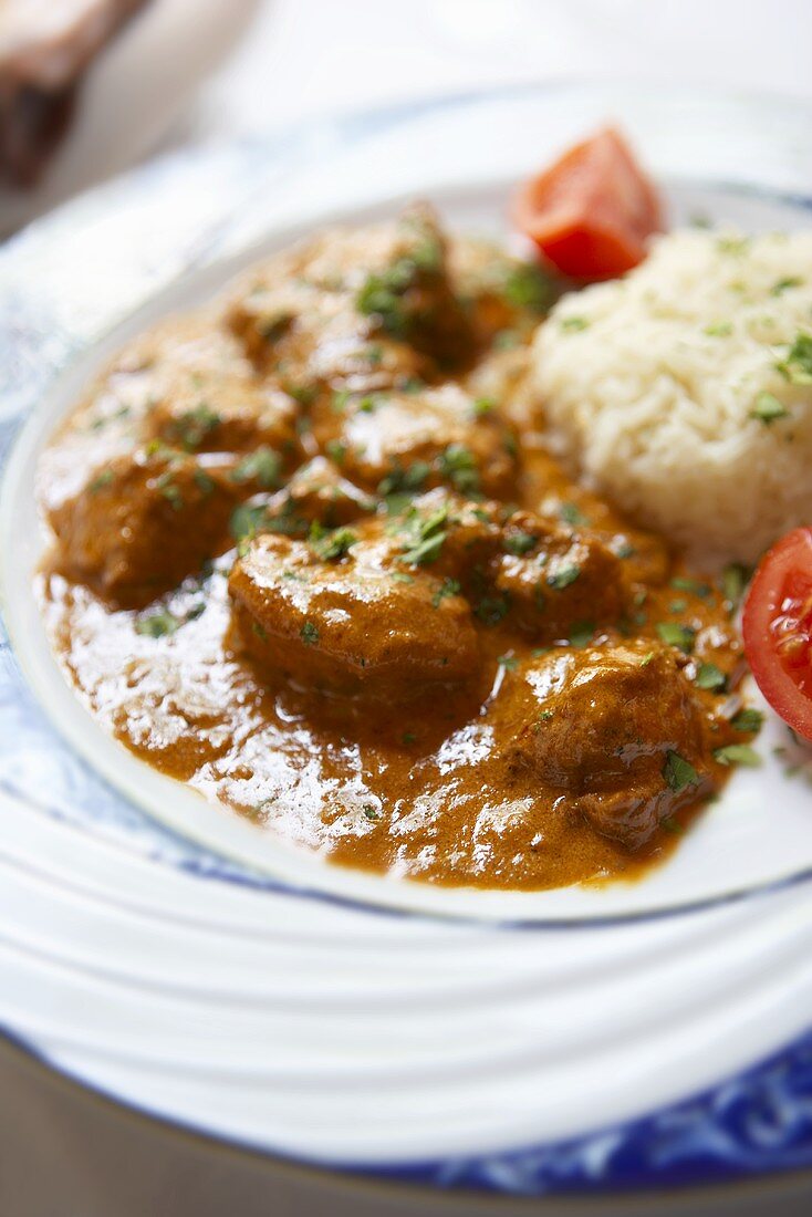 Rindercurry mit Couscous