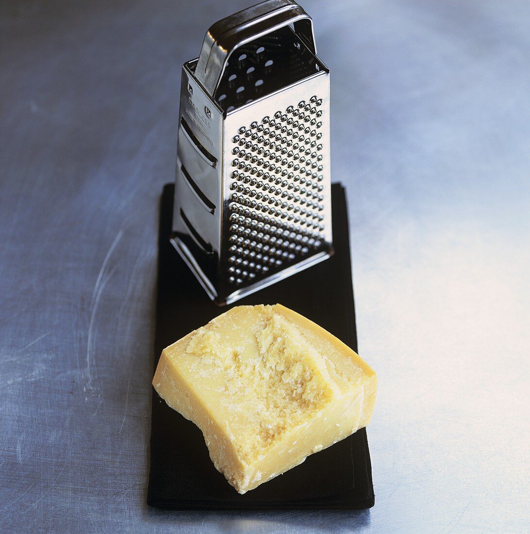 Parmesan with grater