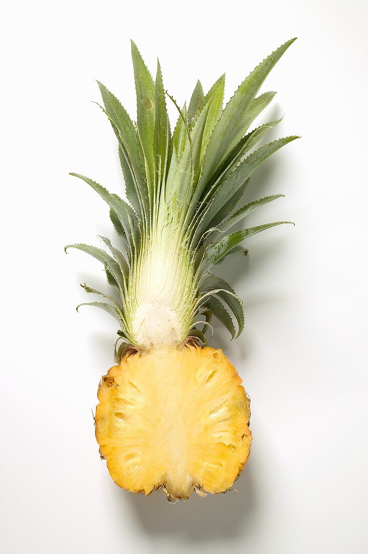 Ananashälfte