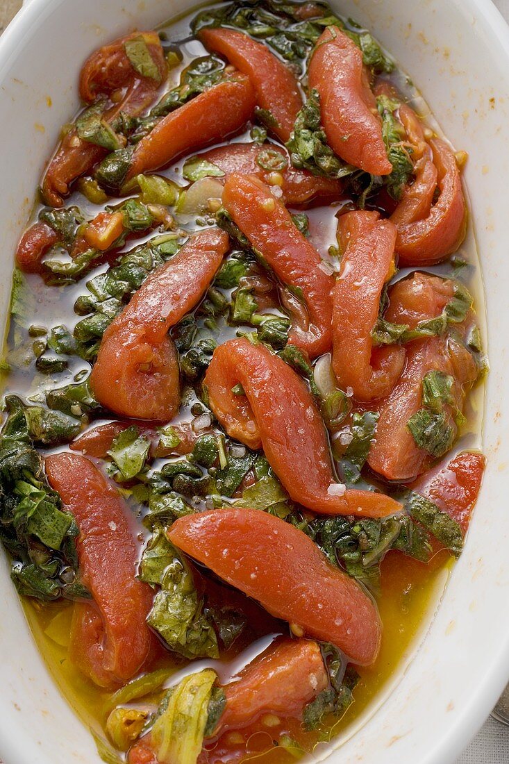 Tomaten-Wirsing-Gemüse