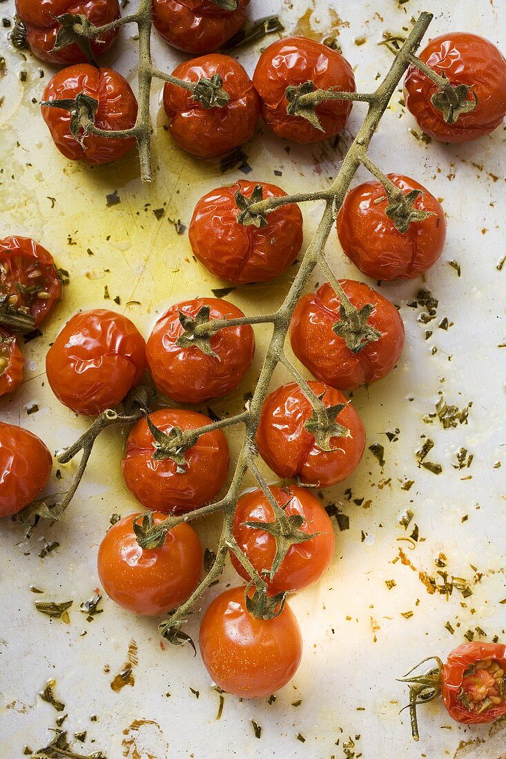 Roasted cherry tomatoes