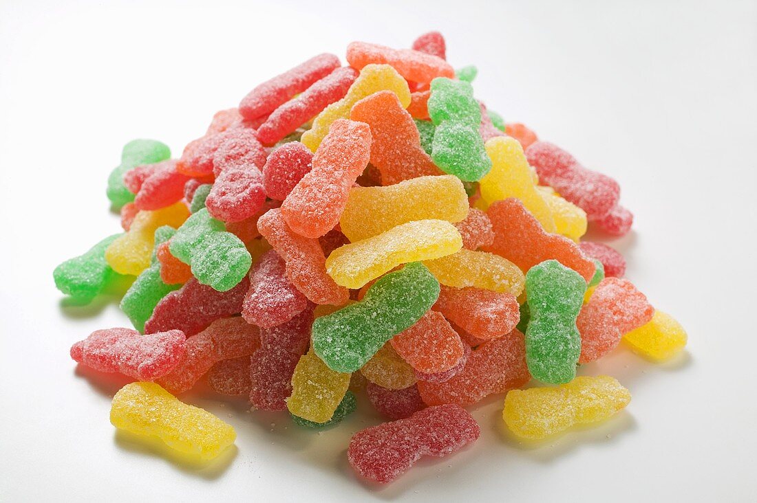 Sour Sweets (fruchtige Geleebonbons, USA)